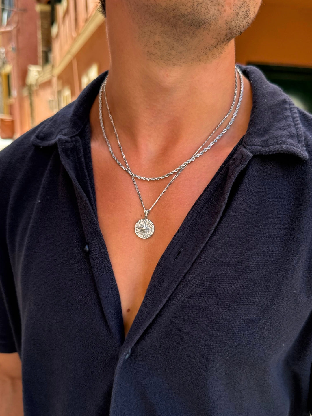 THE TRUE NORTH PENDANT | PRATA