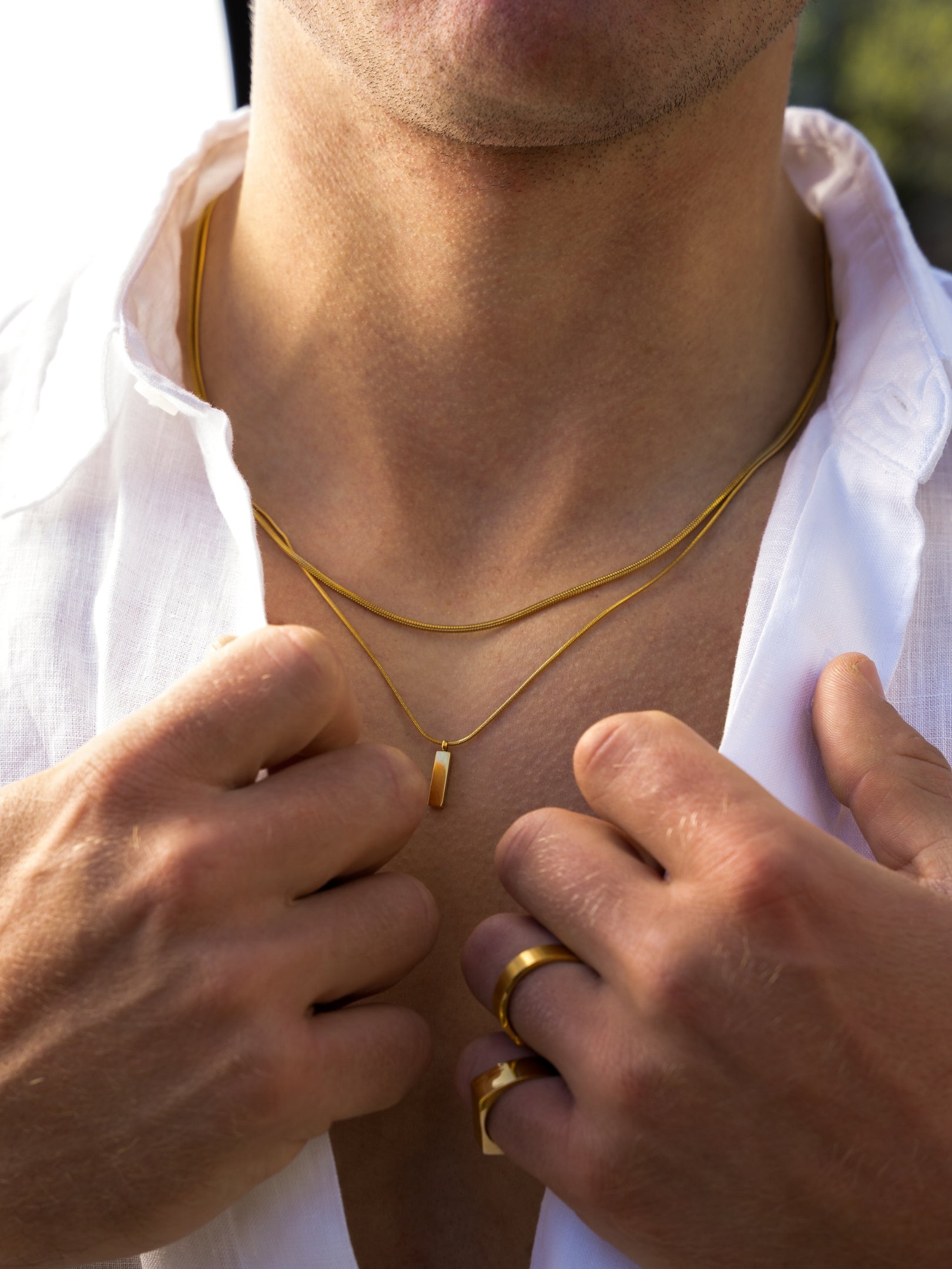 THE QUADRA LINK | 18K OURO